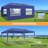 10x20 Pop up Canopy with Sidewalls, One Push Outdoor Tents-98637066
