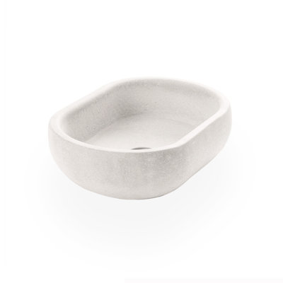 Newterra Handmade Oval Vessel Bathroom Sink