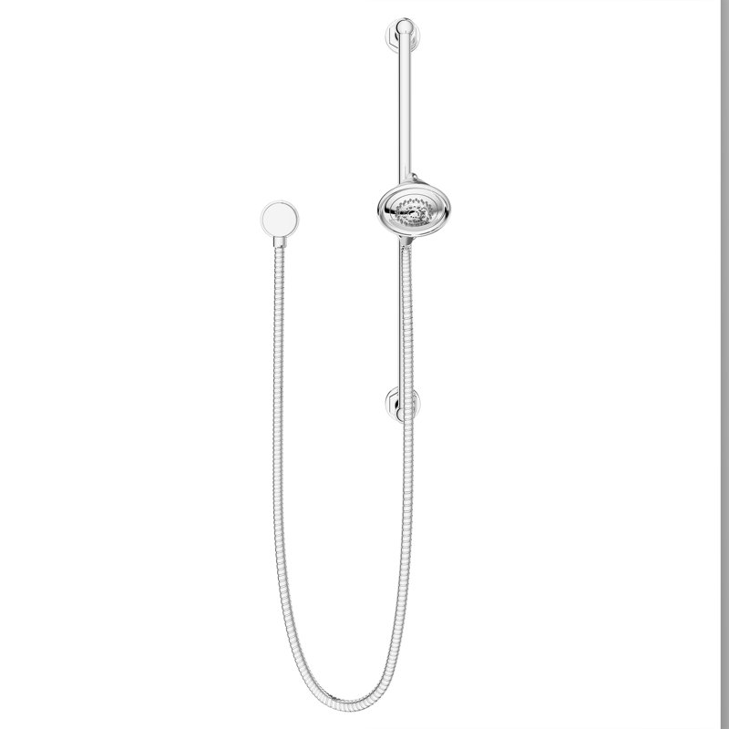 Oak Hill Personal Shower Set With Handshower, Polished Chrome