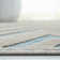 Tapis taupe / turquoise Haileymarie
