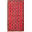 Tapis zone en laine anatolian 5 pi 2 po x 9 pi 11 po one-of-kind à la main-noué la 1980 Sighref