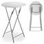 Metal Base Dining Table