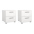 Austin 2 Drawer 15.75'' W Nightstand - Set Of 2, White