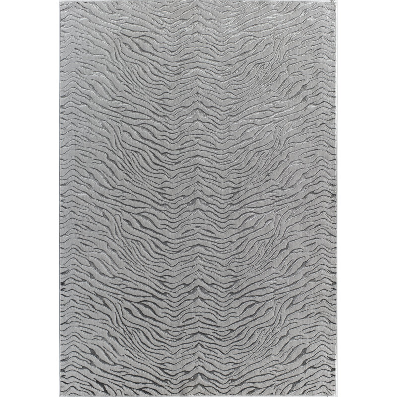 Tapis gris Camden Hazel, Rectangle 5 pi x 7 pi