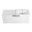 Combinaison de meuble-lavabo moderne avec beaucoup de rangement, fabrication en contreplaqué durable pour les salles de bain spacieuses-116332488