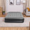 Matelas gonflable avec pompe intégrée