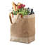 Burlap Natural Market Bag