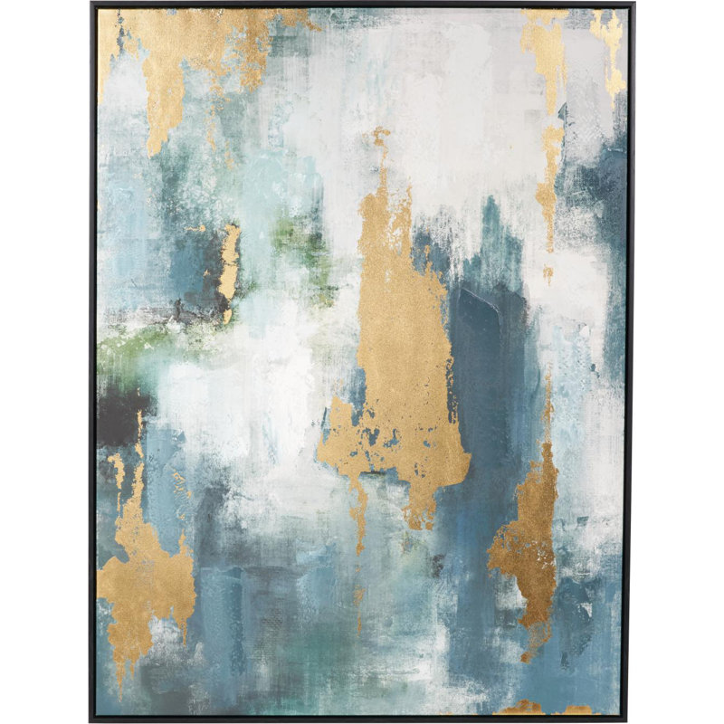 Floater Frame Painting on Canvas