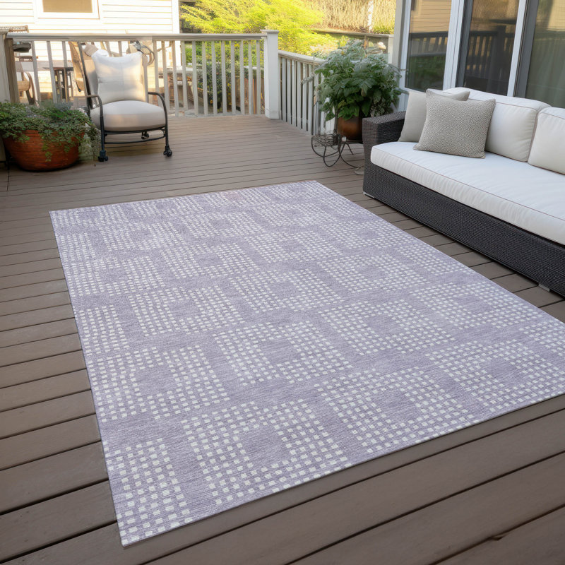 Tapis intérieur / extérieur mâle avec envers antidérapant, Rectangle 10 pi x 14 pi