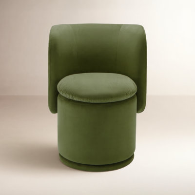 Fauteuil demi-tonneau pivotant Adrielle