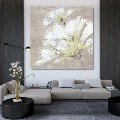 «Red Barrel Studio®» par Kroeker, Wendy Gallery, art sur toile tendue: Fleurs blanches III