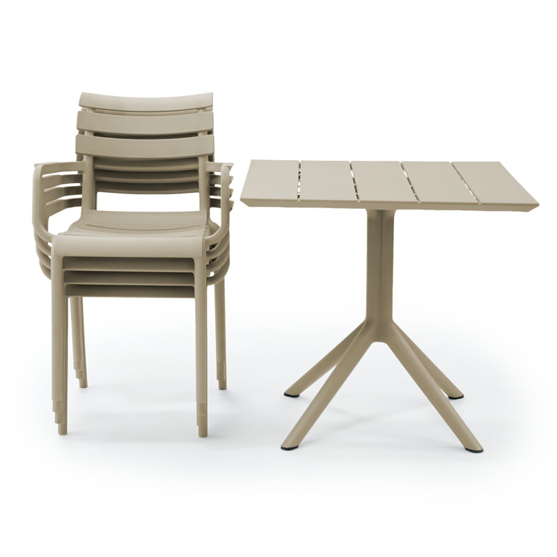 Centreville 4 Person Dining Set, Beige