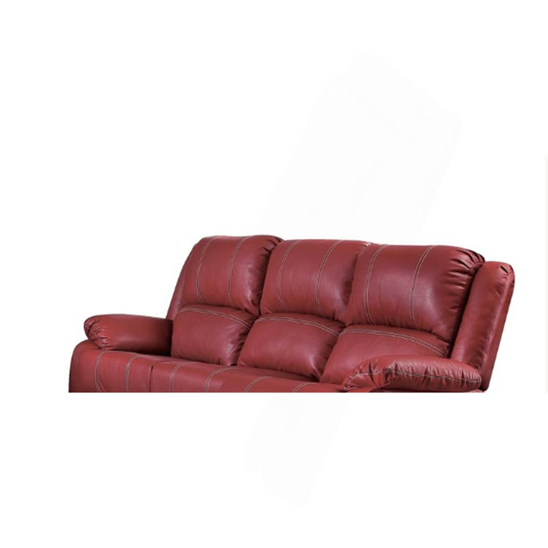 Canapé sophistiqué en cuir synthétique pour une détente ultime
