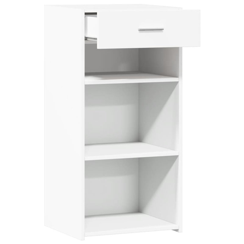 Alphanso 45cm Sideboard, 93cm H x 45cm W x 42.5cm D, White