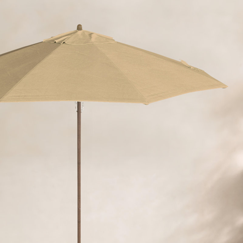 Parasol Sanna Market Sunbrella, Toile Sunbrella® beige antique