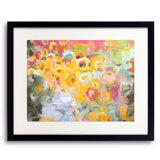 Roses And Moonlight Print by Elizabeth Chapman