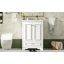 Meuble-lavabo moderne 24 po avec évier en céramique, bois massif et panneau de fibres à densité moyenne Claridge-123512818