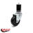 4-Piece Hard Rubber Caster Set