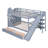 Hannu 2 Drawers Bunk Bed with Storage Stairs, Slide and Bookcase-1947835914-2001035199