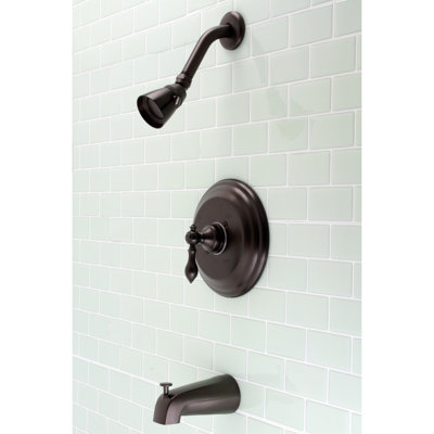 Kingston Brass American Classic Single-Handle Pressure Balanced Tub and Shower Faucet