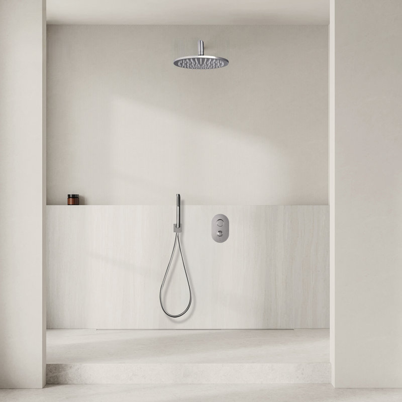 Ensemble de douche complet Primo, Or brossé