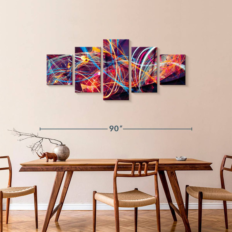 Haggerty Composition, 36" H x 80" W