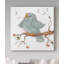 «Blue Song Bird», reproduction de peinture acrylique sur toile tendue-31974735