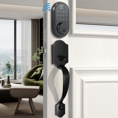 Serrure intelligente WIFI avec poignées d'entrée