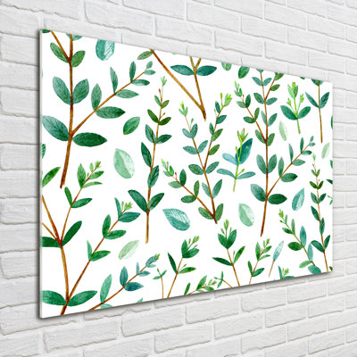 Eucalyptus - No Frame Print on Glass