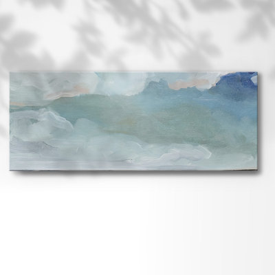 Cerulean Clouds I-Gallery Wrapped Canvas