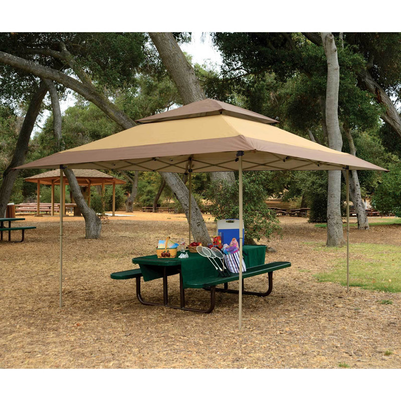 Instant 13 Ft. W x 13 Ft. D Steel Pop-Up Gazebo, Tan