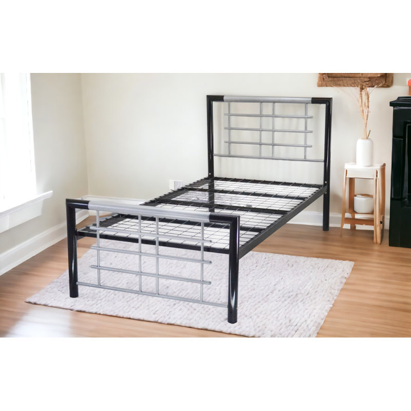 Kirke Metal Bed, Single (3')