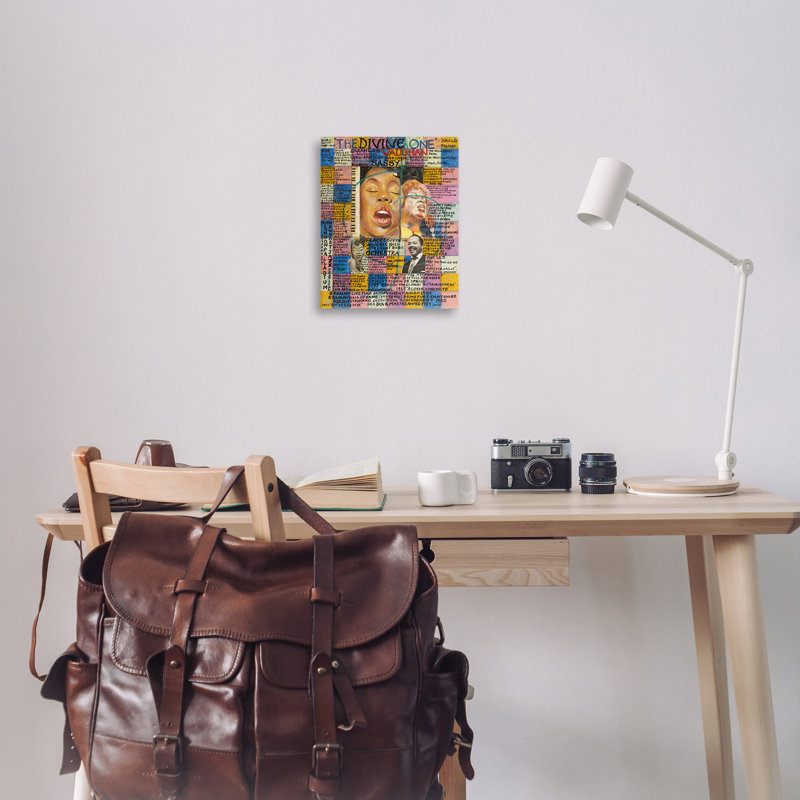 Art mural sur toile Sarah Lois, H 20 po x l 16 po