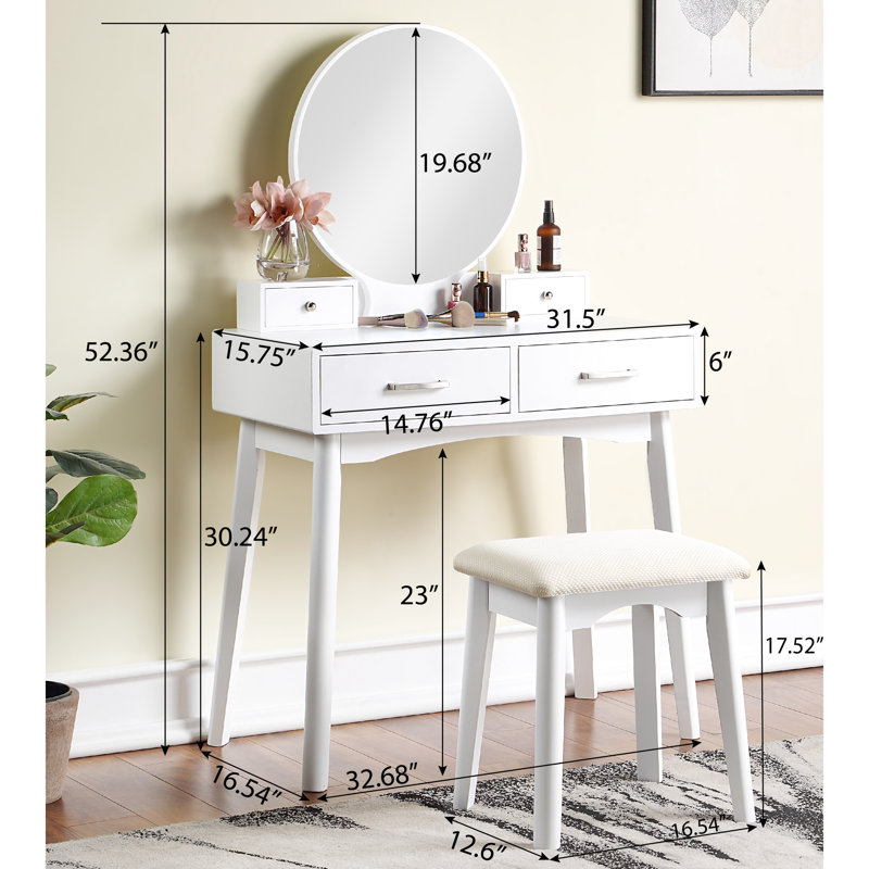 Meuble-lavabo et tabouret Modern Modern, Mauve
