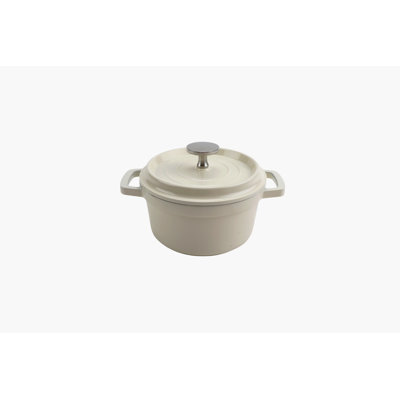 GET Braisière ronde antiadhésive en aluminium coulé avec couvercle