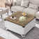 Locascio Farmhouse Square Storage Coffee Table with Hinged Lift Top