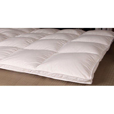 2.5'' Small Goose Feather with Down Top Mattress Topper