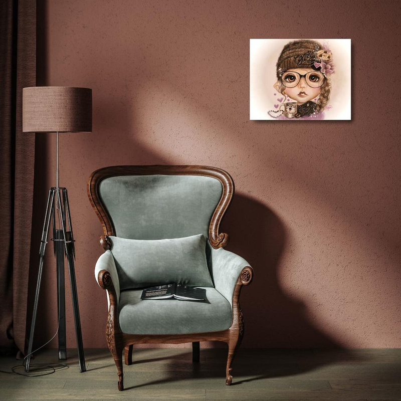 Art sur toile tendue Alcott Hill® Sheena Pike, Java Joanna, H 15 po x l 18 po