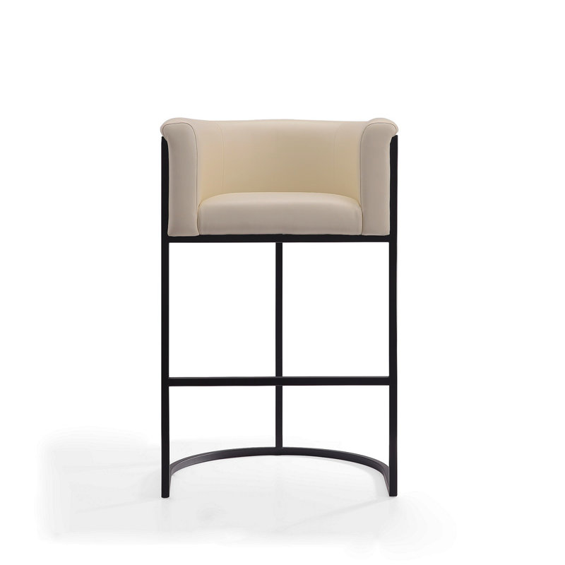 Tabouret de bar Cosmopolitan, Tabouret de bar (siège d'une hauteur de 29,5 po), Crème, crème