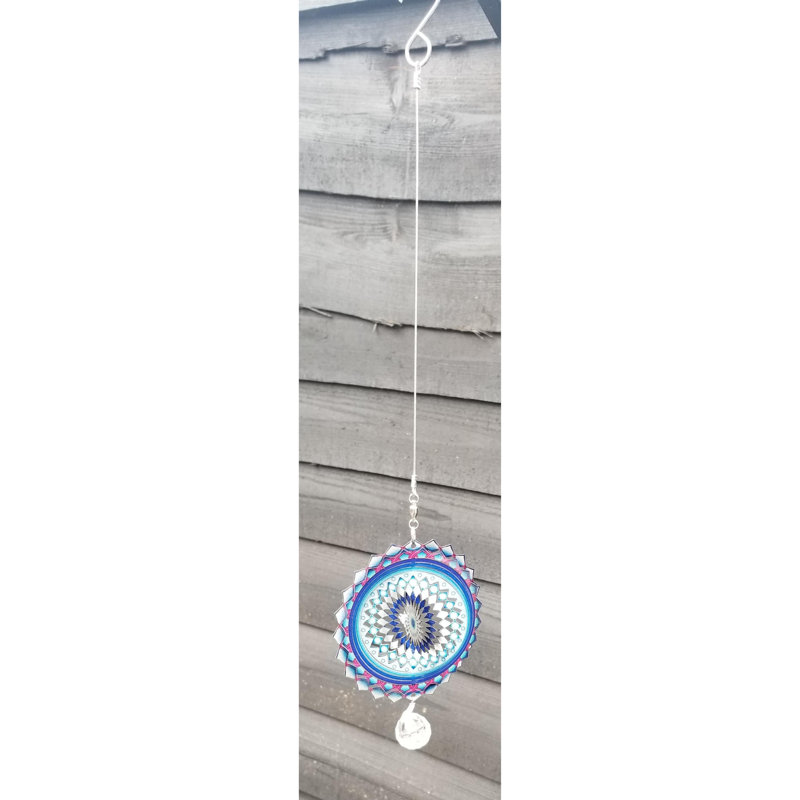Cargot Metal Abstract Suncatcher, 39cm H x 10cm W x 3cm D