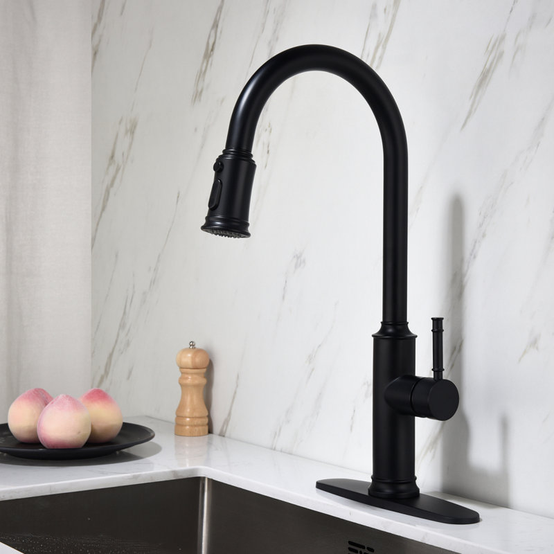 Kitchen Faucet With Pull Out Spraye