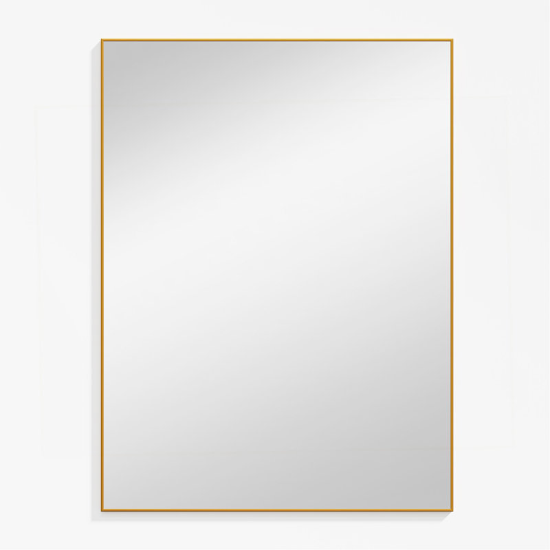 Miroir de salle de bain élégant avec une conception festonnée et des caractéristiques de sécurité améliorées