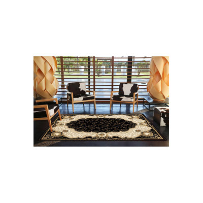 Tapis décoratif géométrique lavable à motif géométrique moderne