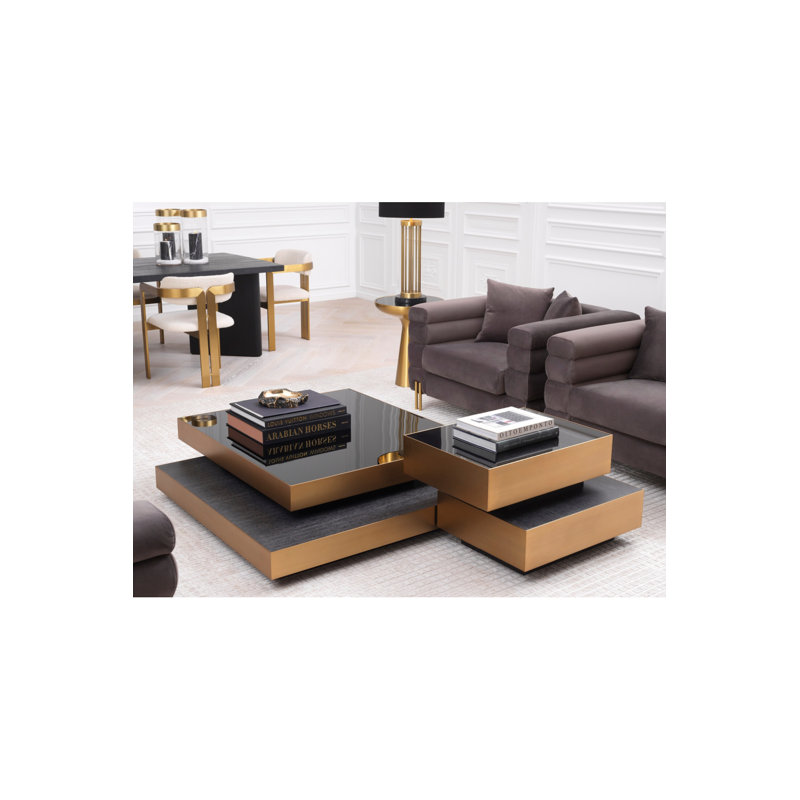 Shelton Glass Coffee Table