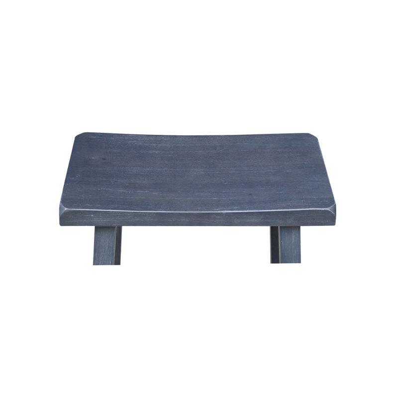 Creations Sawhorse Counter Stool, Counter Stool (24" Seat Height), Heather Gray