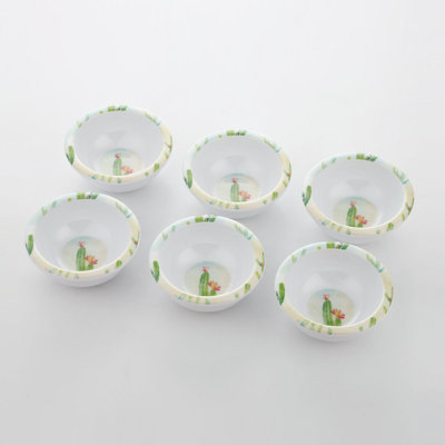 3 3/8" Mini Bowl S6, Cactus Garden