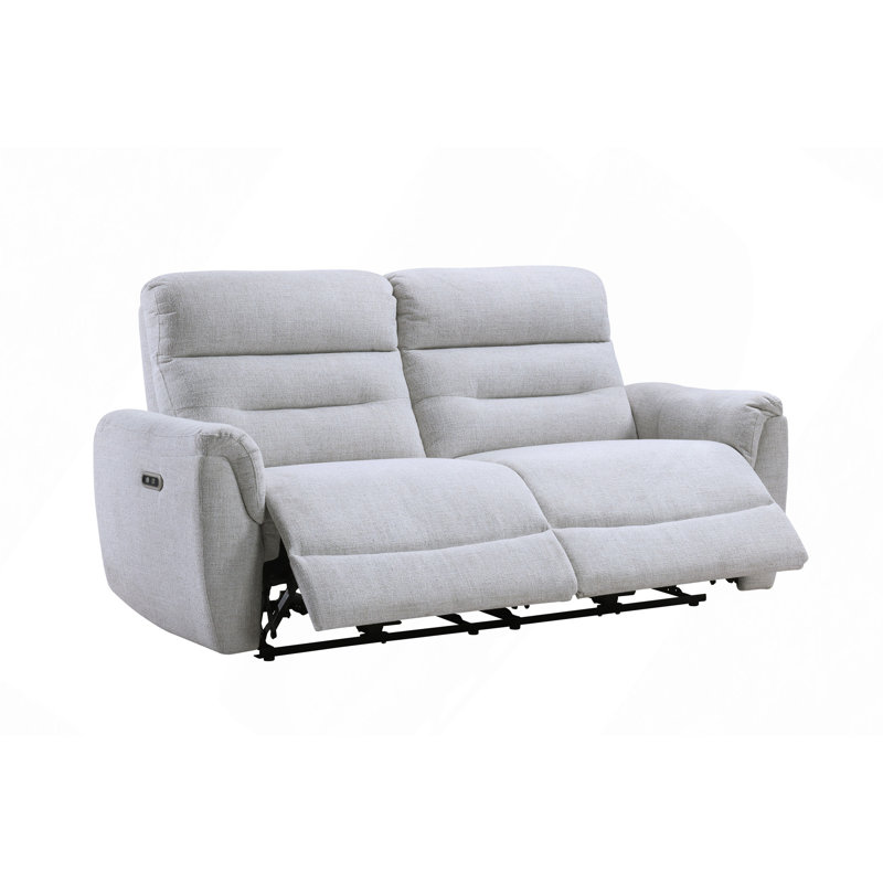 Chenille Power Motion Sofa W/USB Port