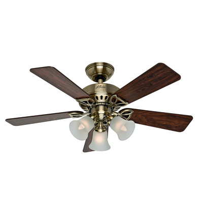 107cm Ceiling Fan with Light Kit