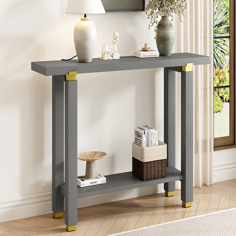 63.02" Console Table, Gray