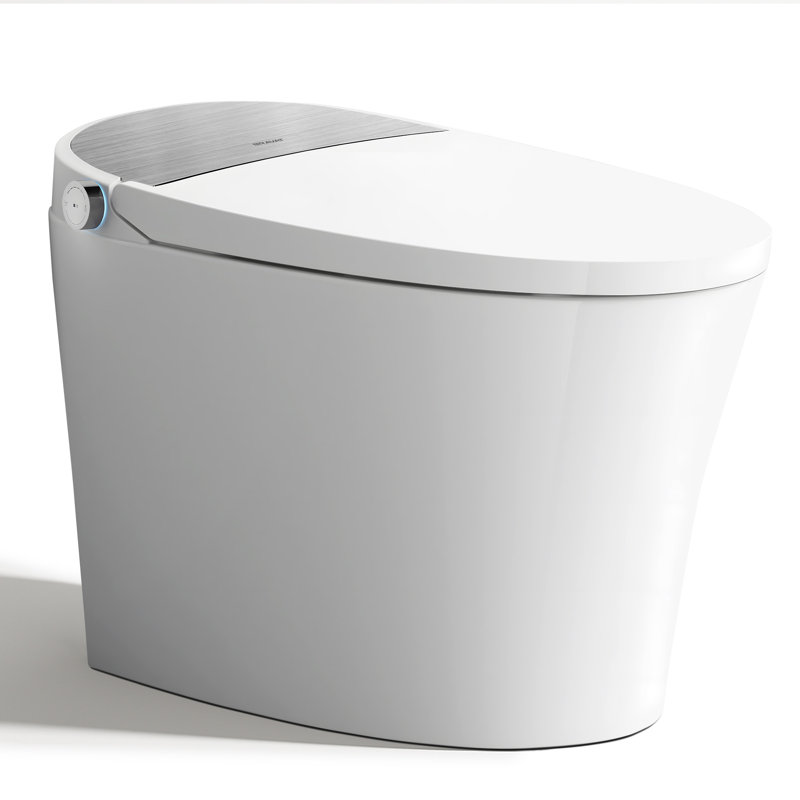 Toilette Smart Bidet, H 18,39 po x l 16,54 po x P 27,17 po